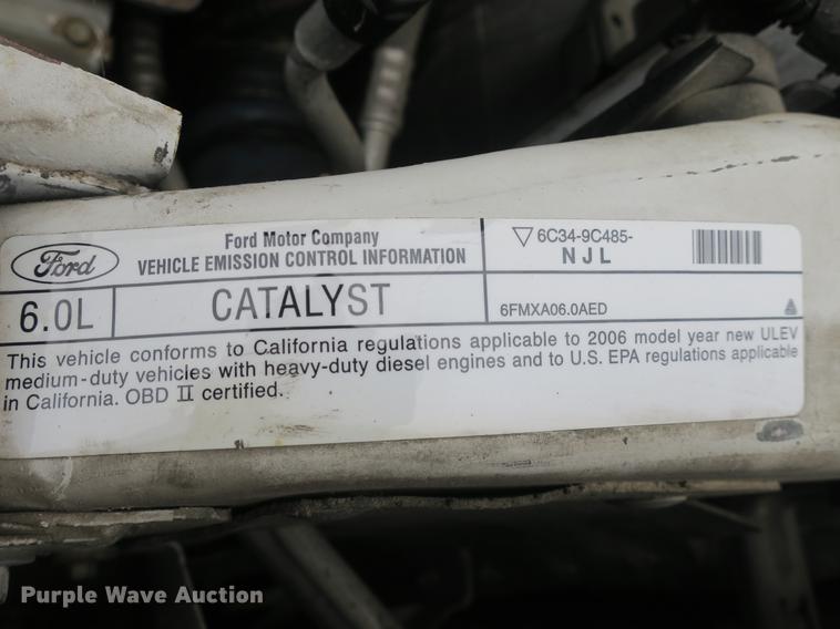 image for item DB8795 2006 Ford F250 Super Duty SuperCab pickup truck