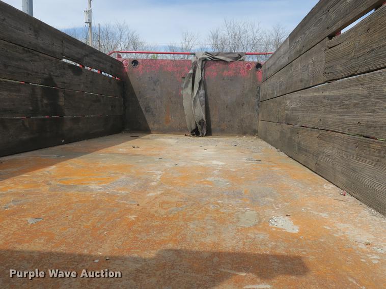 image for item DB8801 1990 GMC C6000 flat dump bed truck