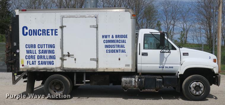 image for item DB8803 2000 GMC C6500 box truck
