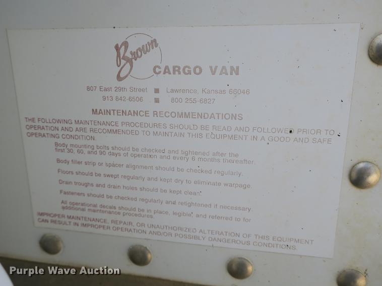 image for item DB8803 2000 GMC C6500 box truck