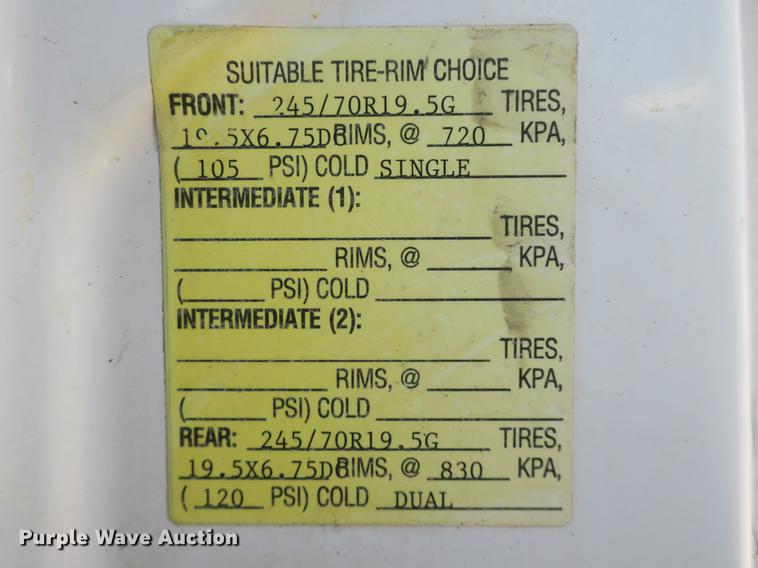 image for item DB8803 2000 GMC C6500 box truck