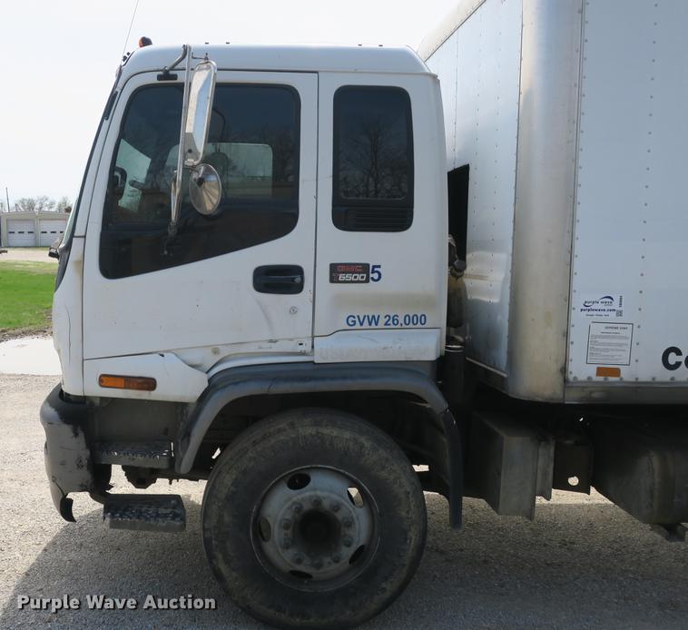 image for item DB8804 2001 GMC T6500 box truck