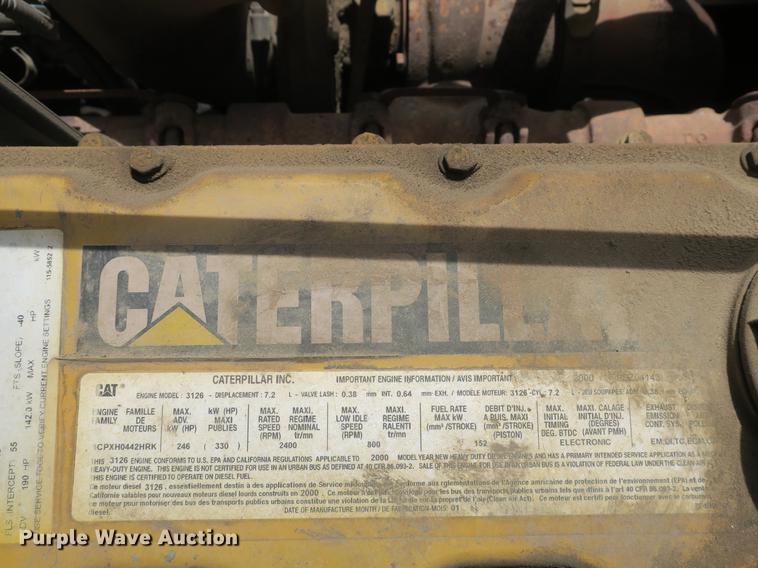 image for item DB8804 2001 GMC T6500 box truck