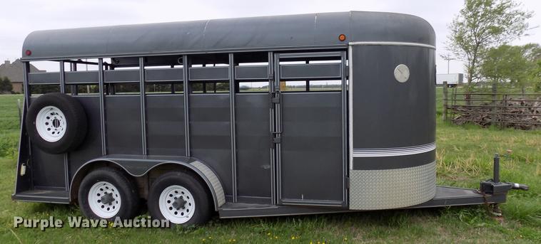image for item DB9709 2004 Pro Stock livestock trailer