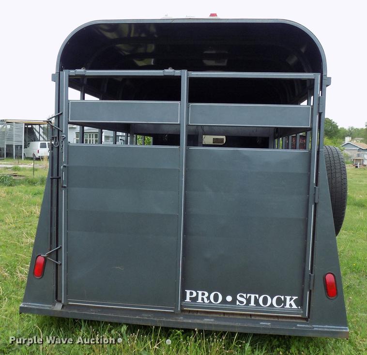 image for item DB9709 2004 Pro Stock livestock trailer