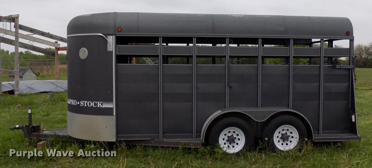 image for item DB9709 2004 Pro Stock livestock trailer