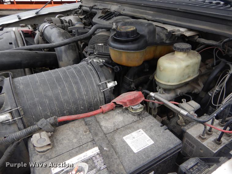 image for item DC0221 2005 Ford F550 flatbed truck