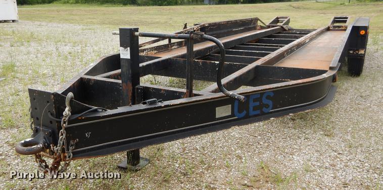 image for item DC0222 2002 Belshe T18 equipment trailer