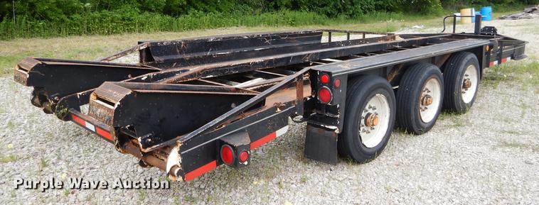 image for item DC0222 2002 Belshe T18 equipment trailer