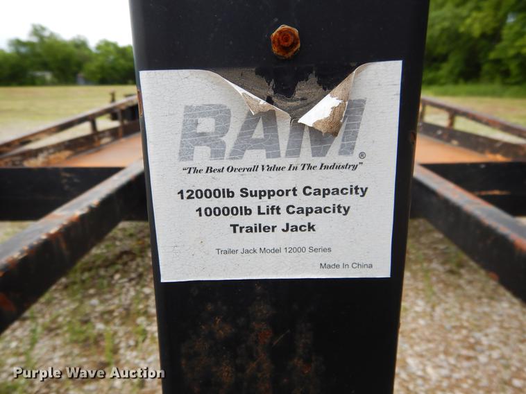 image for item DC0222 2002 Belshe T18 equipment trailer