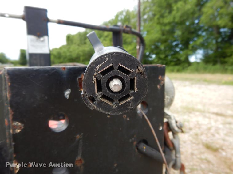 image for item DC0222 2002 Belshe T18 equipment trailer