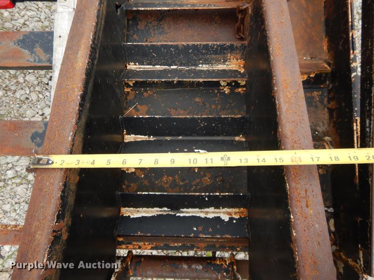 image for item DC0222 2002 Belshe T18 equipment trailer