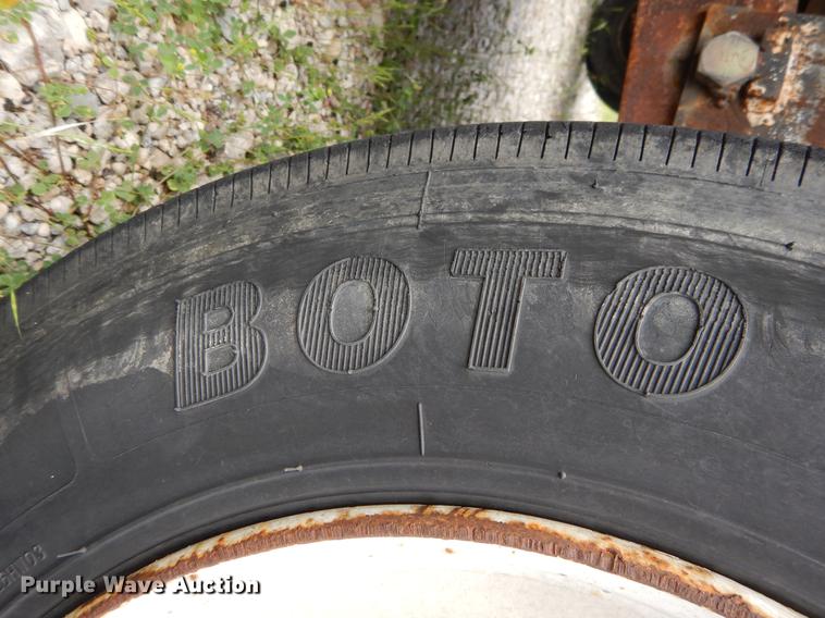 image for item DC0222 2002 Belshe T18 equipment trailer