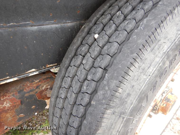 image for item DC0222 2002 Belshe T18 equipment trailer