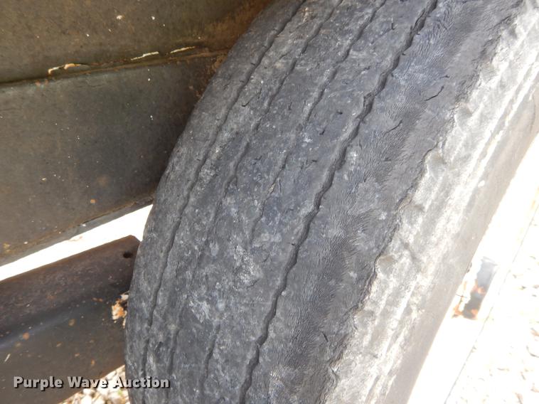 image for item DC0222 2002 Belshe T18 equipment trailer