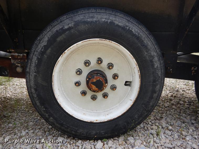 image for item DC0222 2002 Belshe T18 equipment trailer