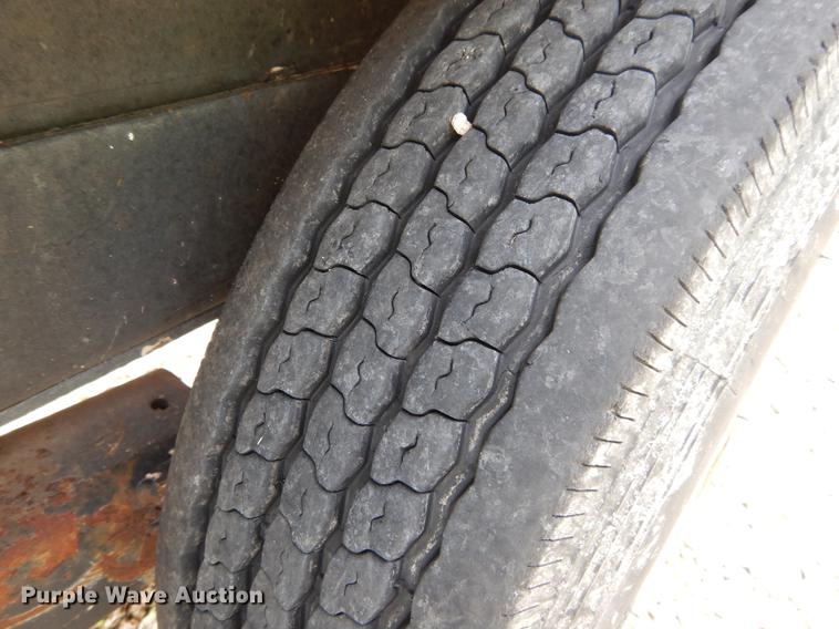 image for item DC0222 2002 Belshe T18 equipment trailer