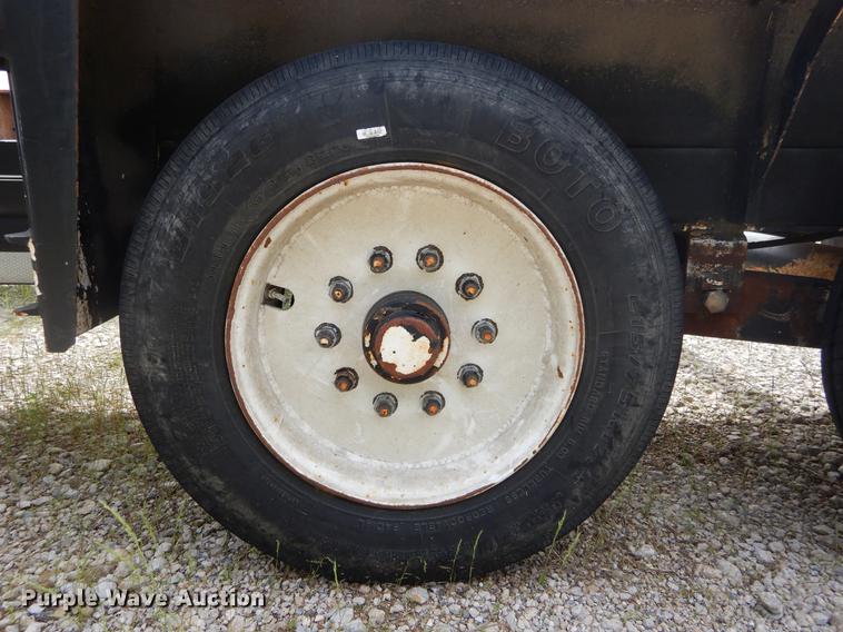 image for item DC0222 2002 Belshe T18 equipment trailer