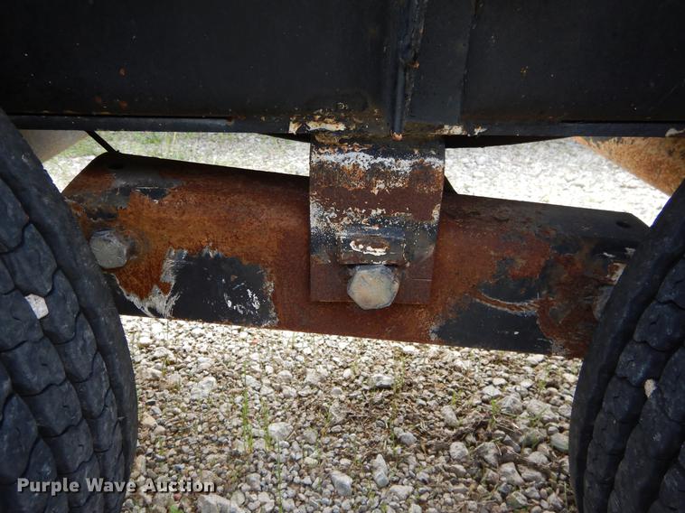 image for item DC0222 2002 Belshe T18 equipment trailer