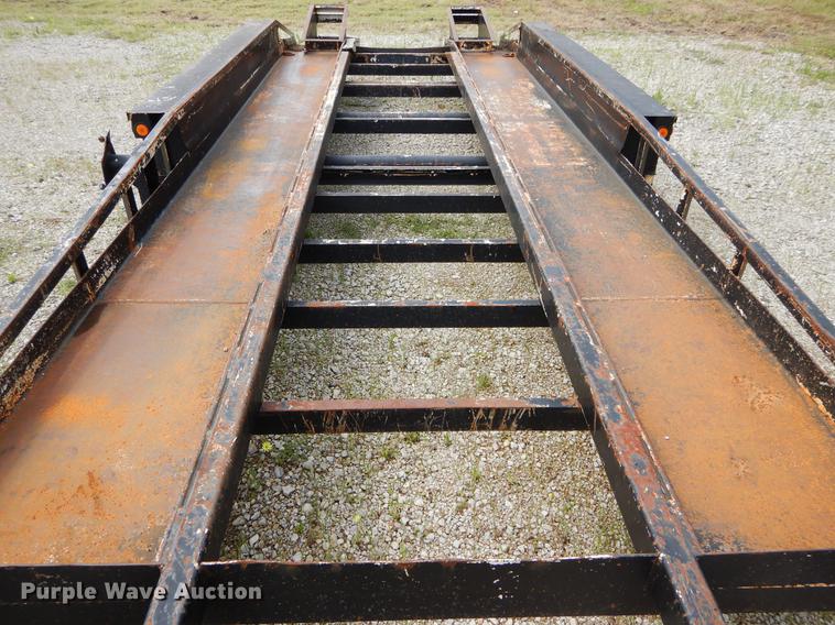 image for item DC0222 2002 Belshe T18 equipment trailer