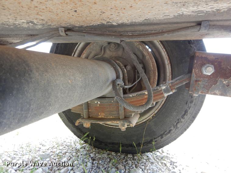 image for item DC0222 2002 Belshe T18 equipment trailer