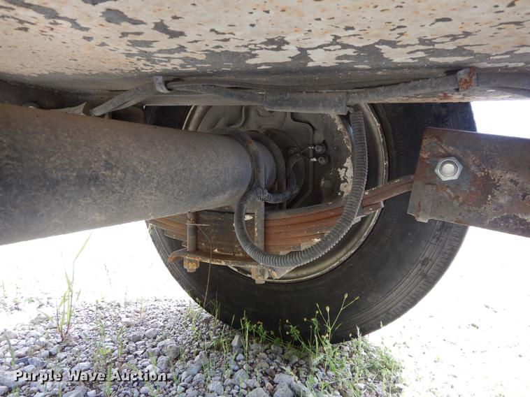 image for item DC0222 2002 Belshe T18 equipment trailer