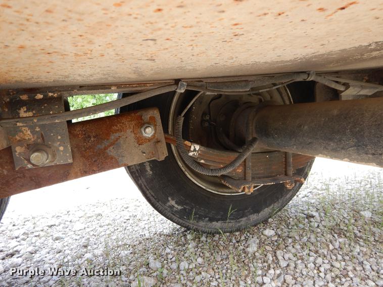 image for item DC0222 2002 Belshe T18 equipment trailer