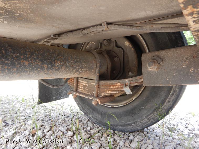 image for item DC0222 2002 Belshe T18 equipment trailer