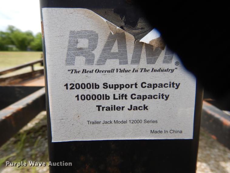 image for item DC0222 2002 Belshe T18 equipment trailer