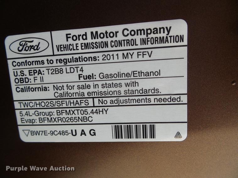 image for item DC5220 2011 Ford Expedition EL King Ranch SUV