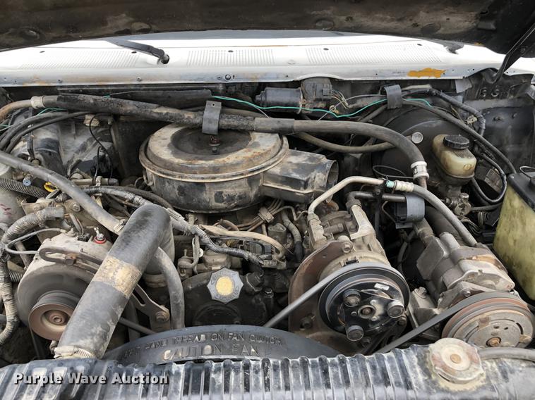 image for item DC8726 1989 Ford F350 bale bed pickup truck