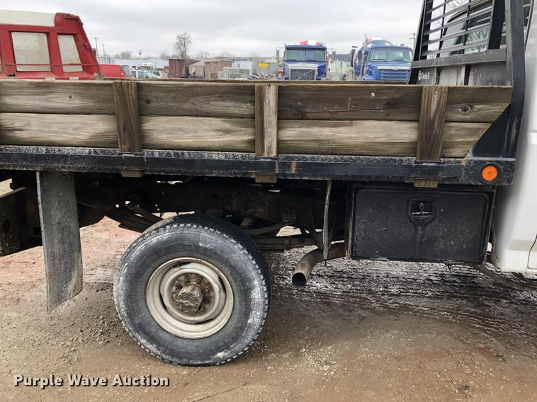 image for item DC8726 1989 Ford F350 bale bed pickup truck