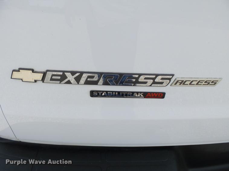image for item DD2276 2013 Chevrolet Express 1500 van