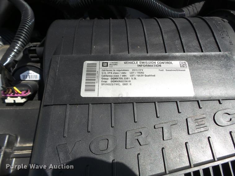 image for item DD2281 2013 Chevrolet Express 1500 van