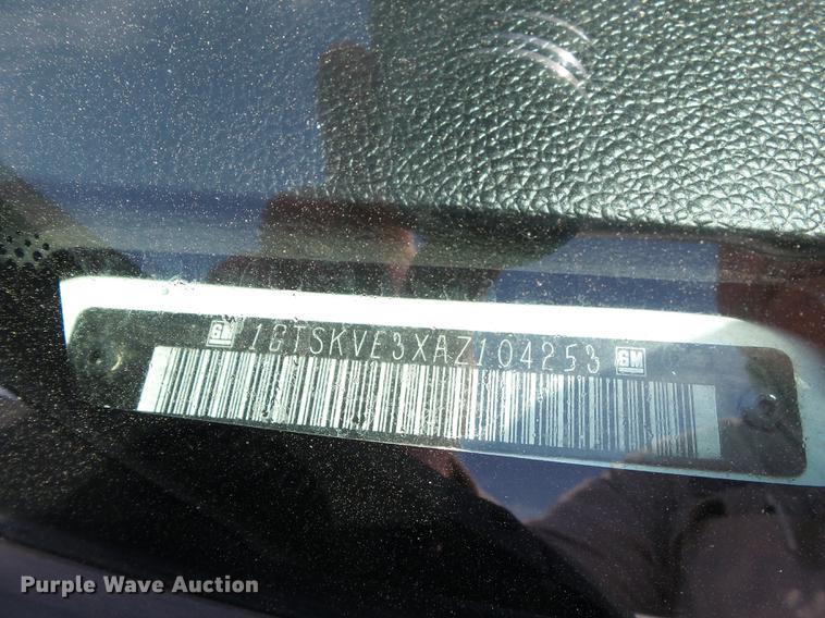 image for item DD2282 2010 GMC Sierra 1500 Ext. Cab pickup truck