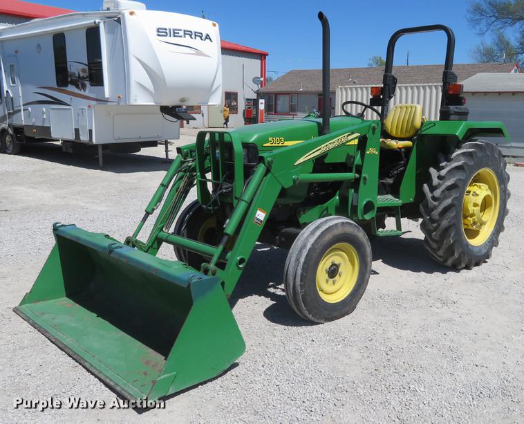 image for item DD6955 2005 John Deere 5103 tractor