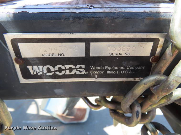 image for item DE3479 Woods 7144RD batwing finish mower