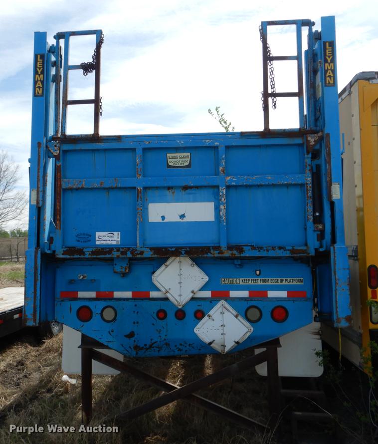 image for item DE3900 Tank transport bed