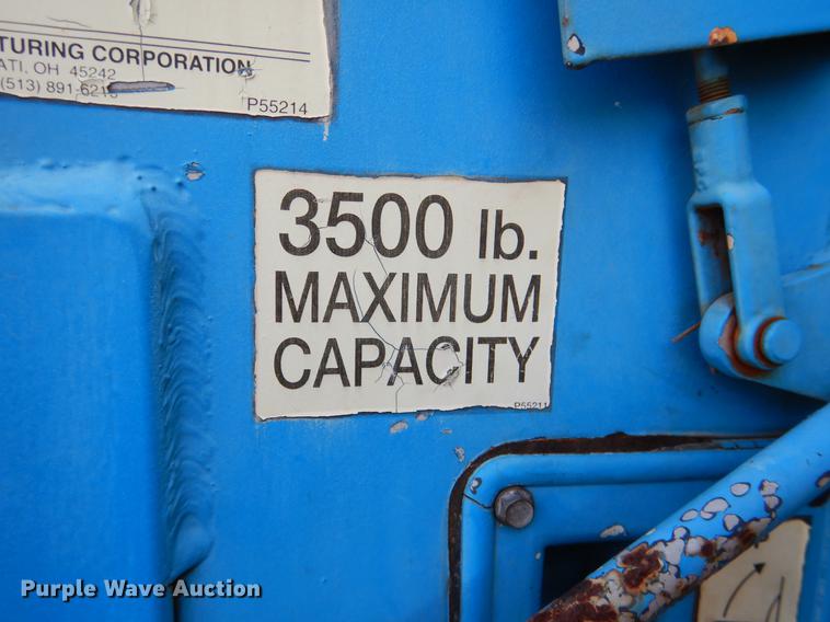 image for item DE3900 Tank transport bed