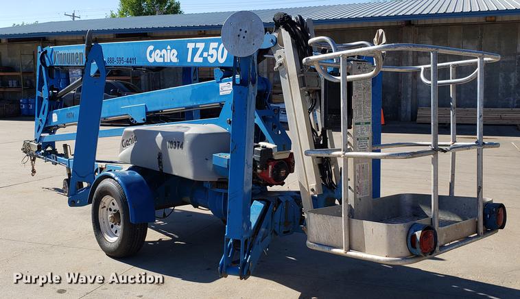 image for item DE3908 2013 Genie TZ-50 Hybrid boom lift