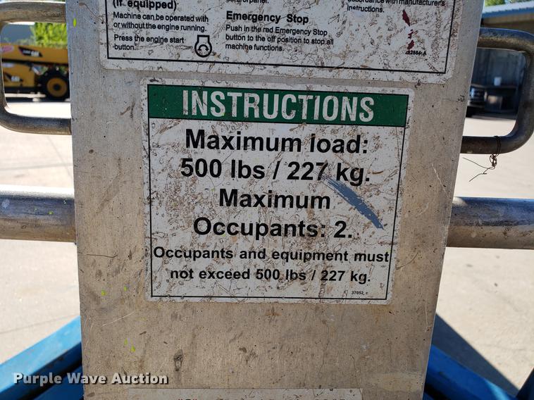 image for item DE3908 2013 Genie TZ-50 Hybrid boom lift