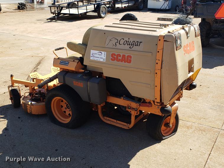 image for item DE3910 2011 Scag Cougar SMCR-48 lawn mower
