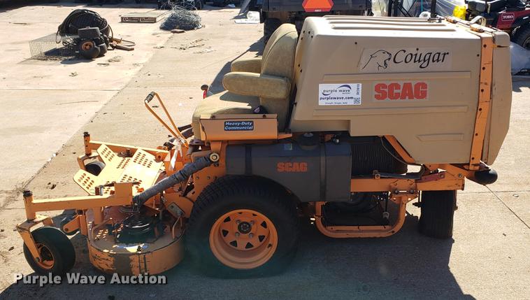 image for item DE3910 2011 Scag Cougar SMCR-48 lawn mower