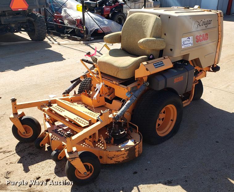 image for item DE3910 2011 Scag Cougar SMCR-48 lawn mower