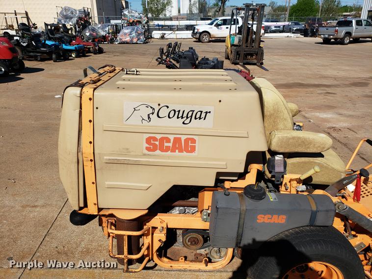image for item DE3910 2011 Scag Cougar SMCR-48 lawn mower