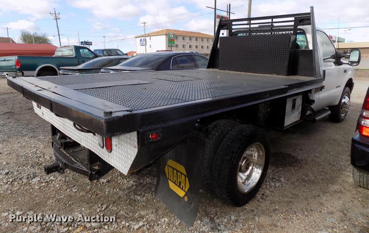 image for item DE7648 2001 Ford F450 Super Duty XL bale bed truck