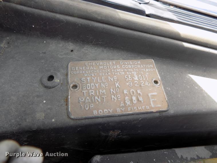 image for item DE7658 1955 Chevrolet 210 sedan