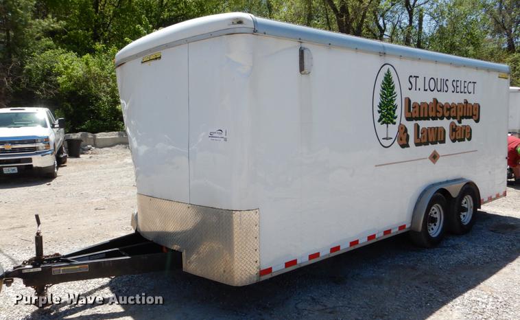 image for item DE8351 2013 Doolittle Cargo Master enclosed cargo trailer