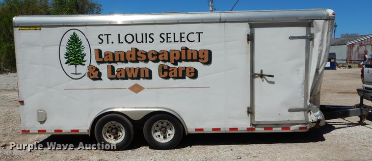 image for item DE8351 2013 Doolittle Cargo Master enclosed cargo trailer