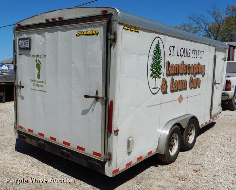 image for item DE8351 2013 Doolittle Cargo Master enclosed cargo trailer